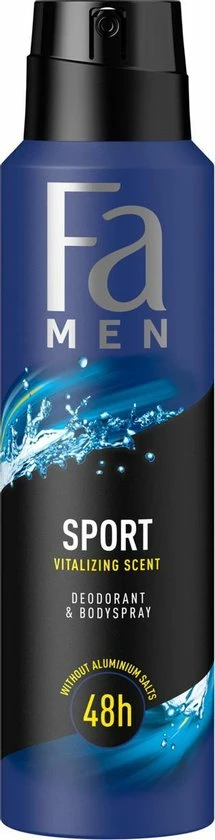 Kopen β Fa Men Sport Deo Spray 6x 150 Ml - Voordeelverpakking π― 4 Kopen β Fa Men Sport Deo Spray 6x 150 Ml - Voordeelverpakking π― - Afbeelding 2