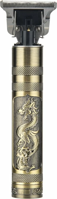 Beste deal ???? WAER Professioneel Scheerapparaat - Vintage - Oplaadbaar - Voor Professionele Barber - Geschikt Voor Hoofdhaar/Baardhaar - Trimmer Draadloos - Draak Gravure Op Het Handvat ???? 5 Beste deal ???? WAER Professioneel Scheerapparaat - Vintage - Oplaadbaar - Voor Professionele Barber - Geschikt Voor Hoofdhaar/Baardhaar - Trimmer Draadloos - Draak Gravure Op Het Handvat ???? - Afbeelding 3