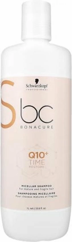 Flash-uitverkoop ???? Schwarzkopf Professional - BC Bonacure Q10+ Time Restore Micellar Shampoo - 1000ml ???? 10 Flash-uitverkoop ???? Schwarzkopf Professional - BC Bonacure Q10+ Time Restore Micellar Shampoo - 1000ml ???? - Afbeelding 8