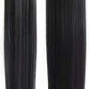 Uitgang 🧨 Brazilian Paardenstaart, Ponytail Extensions Straight – Zwart 1B# ⭐