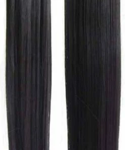 Uitgang 🧨 Brazilian Paardenstaart, Ponytail Extensions Straight – Zwart 1B# ⭐