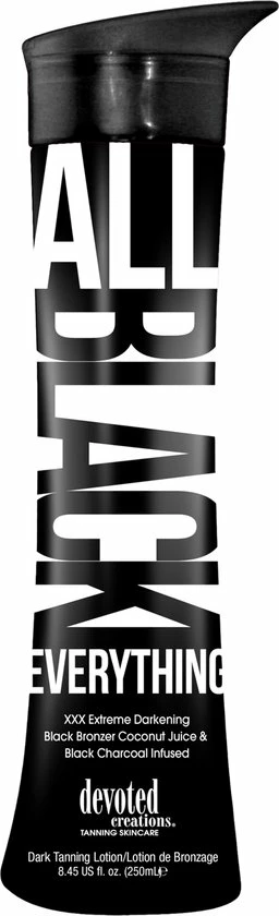 Coupon 🥰 Devoted Creations All Black Everything Fles - Zonnebankcrème - 250 Ml 🧨 3 Coupon 🥰 Devoted Creations All Black Everything Fles - Zonnebankcrème - 250 Ml 🧨