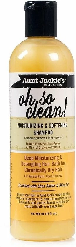 Hete verkoop π Aunt Jackies Aunt Jackie's Shampoo Oh So Clean 355 Ml π₯ 3 Hete verkoop π Aunt Jackies Aunt Jackie's Shampoo Oh So Clean 355 Ml π₯
