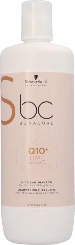 Flash-uitverkoop ???? Schwarzkopf Professional - BC Bonacure Q10+ Time Restore Micellar Shampoo - 1000ml ???? 4 Flash-uitverkoop ???? Schwarzkopf Professional - BC Bonacure Q10+ Time Restore Micellar Shampoo - 1000ml ???? - Afbeelding 2