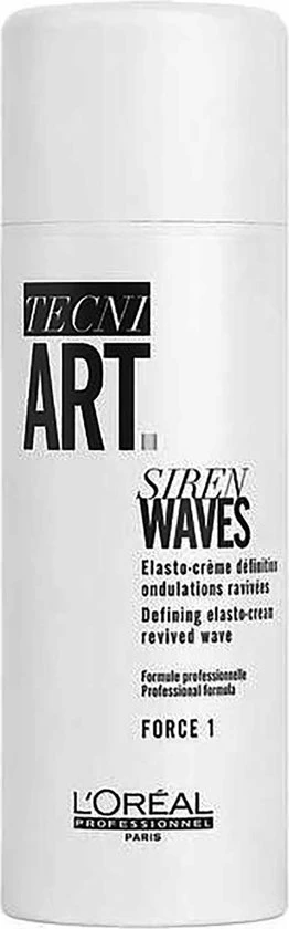 Nieuw ✨ L’Oréal Professionnel L'Oréal Professionnel Tecni.ART Siren Waves Krullen Crème 150 Ml ✨ 3 Nieuw ✨ L’Oréal Professionnel L'Oréal Professionnel Tecni.ART Siren Waves Krullen Crème 150 Ml ✨