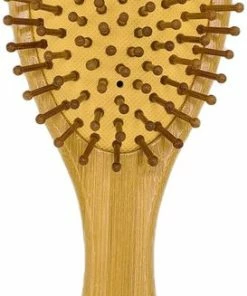 Top 10 🤩 Bambio Bamboe Haarborstel Rond - Duurzaam - Biologisch 🔔