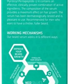 Beste deal ❤️ Neofollics - Beard Growth Serum - 45 Ml 😀 -Oral-B Shop 291x840 3