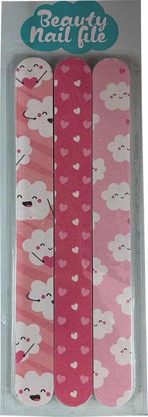 Promo π B. Nagel Beauty Nail File Professioneel 3 Stuks Nagelvijl (vijl Voor Nagels Voor Vrouwen) - Manicure & Pedicure 3 Verschillende Kleuren Roze/wit π 3 Promo π B. Nagel Beauty Nail File Professioneel 3 Stuks Nagelvijl (vijl Voor Nagels Voor Vrouwen) - Manicure & Pedicure 3 Verschillende Kleuren Roze/wit π