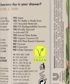 Begroting 👍 Love Beauty And Planet Shea Butter & Cedar Wood Oil Happy & Hydrated Shampoo - 400 Ml 😀 -Oral-B Shop 323x840 1