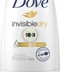 Aanbiedingen 🔔 Dove Invisible Dry Anti-Transpirant Deodorant Roller - 6 X 50 Ml - Voordeelverpakking ⌛