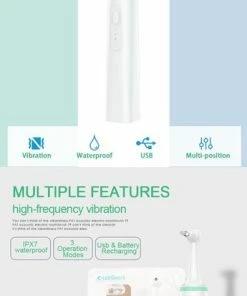 Coupon 😀 Merkloos Tandplak Verwijderen - Tanden Polijsten Electrisch (niet Oplaadbaar!!!) - Tandenpolijster Verbeterde Versie - Nr.1 Tandenpolijster - Tanden Polijsten - Tandplak Verwijderaar - Multifunctionele Tandenborstel - Gratis Cupje Polijstpasta 🎉 -Oral-B Shop 345x840 1