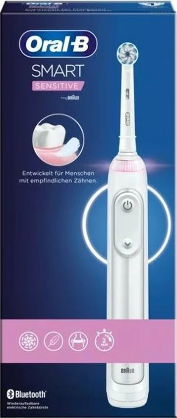 Nieuw π Oral B Braun Oral-B Smart Sensitive Elektrische Tandenborstel, Ontwikkeld Voor Mensen Met Gevoelige Tanden, Met Sensitiv-programma En Druksensor, Wit β¨ 10 Nieuw π Oral B Braun Oral-B Smart Sensitive Elektrische Tandenborstel, Ontwikkeld Voor Mensen Met Gevoelige Tanden, Met Sensitiv-programma En Druksensor, Wit β¨ - Afbeelding 8