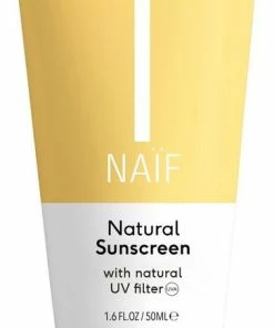Gloednieuw 🤩 Naïf Zonnebrandcrème SPF 30 – Voor Het Gezicht - 50ml - Met Natuurlijke Ingrediënten 🎉