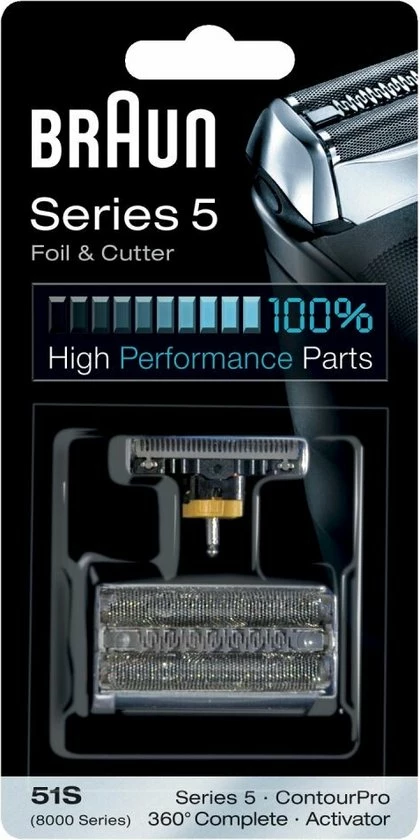 Begroting ✨ Braun Combipack 51S Folie En Messenblok - Vervangend Scheerblad ⭐ 3 Begroting ✨ Braun Combipack 51S Folie En Messenblok - Vervangend Scheerblad ⭐