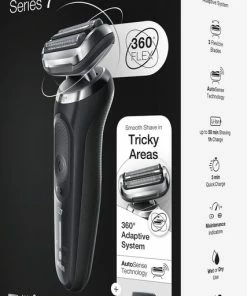 Promo ❤️ Braun Series 7 70-N1200s - Elektrisch Scheerapparaat Met Precisietrimmer - Zilver 😀 -Oral-B Shop 427x840 1