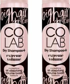 Flash-uitverkoop 🛒 Colab Extra Volume Dry Shampoo 200 Ml- 2 Pak 🥰