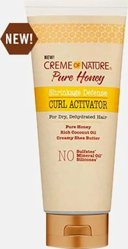 Groothandel π Creme Of Nature Pure Honey Shrinkage Defense Curl Activator 300ml π 3 Groothandel π Creme Of Nature Pure Honey Shrinkage Defense Curl Activator 300ml π