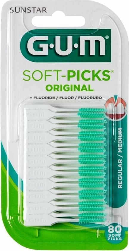 Beste deal π€© 3x GUM Soft-Picks Original Regular 80 Stuks π 3 Beste deal π€© 3x GUM Soft-Picks Original Regular 80 Stuks π