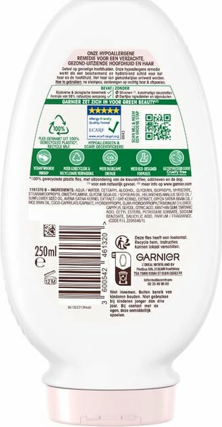 Aanbiedingen ✔️ Garnier Loving Blends Conditioner - Milde Haver - Normaal Haar En Gevoelige Hoofdhuid - 6 X 250 Ml - Voordeelverpakking 🛒 9 Aanbiedingen ✔️ Garnier Loving Blends Conditioner - Milde Haver - Normaal Haar En Gevoelige Hoofdhuid - 6 X 250 Ml - Voordeelverpakking 🛒 - Afbeelding 7