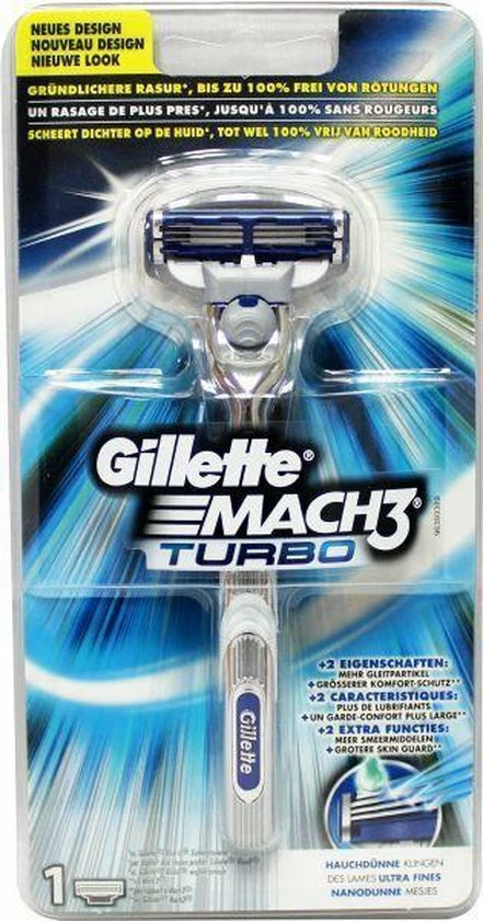 Goedkoop ⌛ Gillette Mach3 Turbo-1up-scheersysteem ???? 18 Goedkoop ⌛ Gillette Mach3 Turbo-1up-scheersysteem ???? - Afbeelding 16