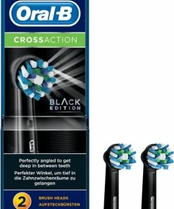 Hete verkoop 🛒 Oral B Oral-B CrossAction Zwart Opzetborstels - 2 Stuks 💯 -Oral-B Shop 444x840 2