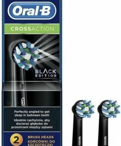 Hete verkoop 🛒 Oral B Oral-B CrossAction Zwart Opzetborstels - 2 Stuks 💯 -Oral-B Shop 450x840 3