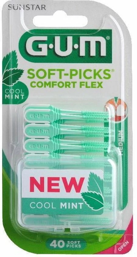 Beste Verkoop π GUM Soft Picks Comfort Flex Regular Mint - 40st π 8 Beste Verkoop π GUM Soft Picks Comfort Flex Regular Mint - 40st π - Afbeelding 6