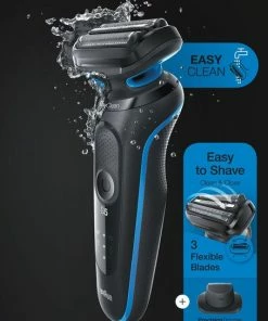Nieuw ⌛ Braun Series 5 50-B1620s - Elektrisch Scheerapparaat Mannen - 2 EasyClick-opzetstukken 😀 -Oral-B Shop 454x840 3