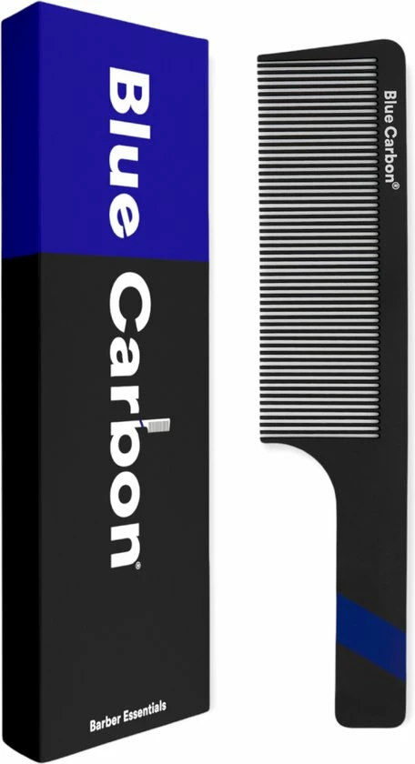Korting ???? Blue Carbon® Kapperskam - Barber Kam - Knipkam - Kammen Voor Kappers - Barber Comb - Haarkam - Haaraccessoires ???? 6 Korting ???? Blue Carbon® Kapperskam - Barber Kam - Knipkam - Kammen Voor Kappers - Barber Comb - Haarkam - Haaraccessoires ???? - Afbeelding 4