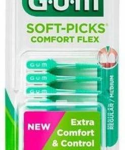 Beste Verkoop 🛒 GUM Soft Picks Comfort Flex Regular Mint - 40st 😍 -Oral-B Shop 458x840 1