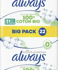 Hete verkoop 🔥 Always Cotton Protection Ultra Normal - Maat 1 - Maandverband Met Vleugels - 66 Stuks 🧨 -Oral-B Shop 461x840 1