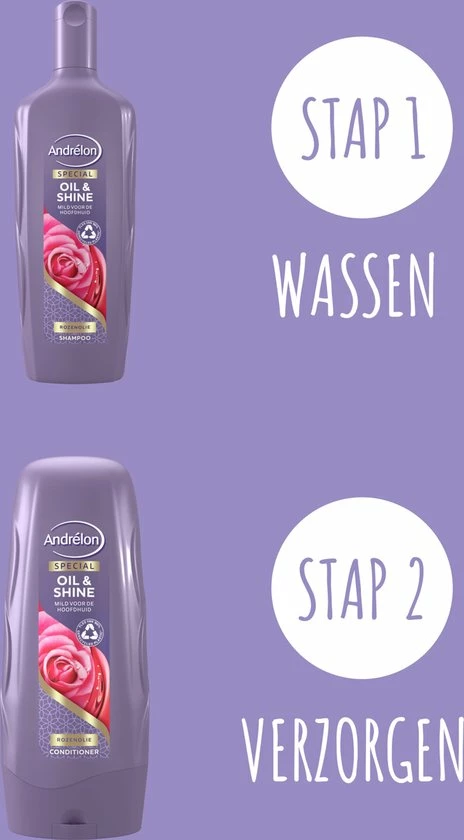Nieuw π₯° Andrélon Oil & Shine Special Conditioner - 6 X 300 Ml - Voordeelverpakking β 10 Nieuw π₯° Andrélon Oil & Shine Special Conditioner - 6 X 300 Ml - Voordeelverpakking β - Afbeelding 8