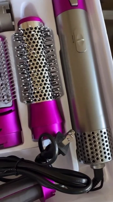 Goedkoop π― Everything You Want EYW 5 In 1 Fohnborstel – Föhnborstel - Airwrap - Airwrap Krultang - Trendy Airstyler - 5 In 1 Multi Styler - Fohnborstel Roterend – Fohnborstels – 1000W - Roos βοΈ 4 Goedkoop π― Everything You Want EYW 5 In 1 Fohnborstel – Föhnborstel - Airwrap - Airwrap Krultang - Trendy Airstyler - 5 In 1 Multi Styler - Fohnborstel Roterend – Fohnborstels – 1000W - Roos βοΈ - Afbeelding 2