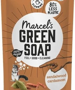 Promo 😍 Marcel's Green Soap Navulling 500 Ml - Sandelhout En Kardamom 🎁