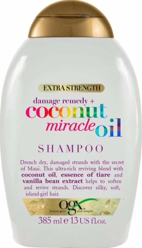 Kopen π Ogx Extra Strength Coconut Miracle Oil Shampoo - Vrouwen - Voor Beschadigd Haar/Droog Haar/Normaal Haar - 385 Ml - Vrouwen - Voor Beschadigd Haar/Droog Haar/Normaal Haar π€© 3 Kopen π Ogx Extra Strength Coconut Miracle Oil Shampoo - Vrouwen - Voor Beschadigd Haar/Droog Haar/Normaal Haar - 385 Ml - Vrouwen - Voor Beschadigd Haar/Droog Haar/Normaal Haar π€©