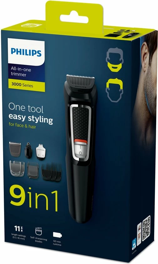 Groothandel 😉 Philips 3000 Serie MG3740/15 - Trimmerset - Met 9 Hulpstukken 🛒 13 Groothandel 😉 Philips 3000 Serie MG3740/15 - Trimmerset - Met 9 Hulpstukken 🛒 - Afbeelding 11