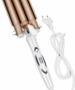 Kopen 👍 Merkloos Professional - Golvenkrultang - Keramische Drievoudige Krultang - Golvenkrultang - Wafeltang - Haarkruller Krultangen - Hair Curler - Wave Krultang - Magische Ijzeren Stijltang - Curling Iron - Haar Stijlen - 45 W - Wit / Beige ⌛ -Oral-B Shop 523x840 2