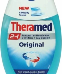 Beste deal 🎁 Theramed 2in1 Original Tandpasta 12x 75 Ml - Voordeelverpakking 👏 -Oral-B Shop 533x840 3