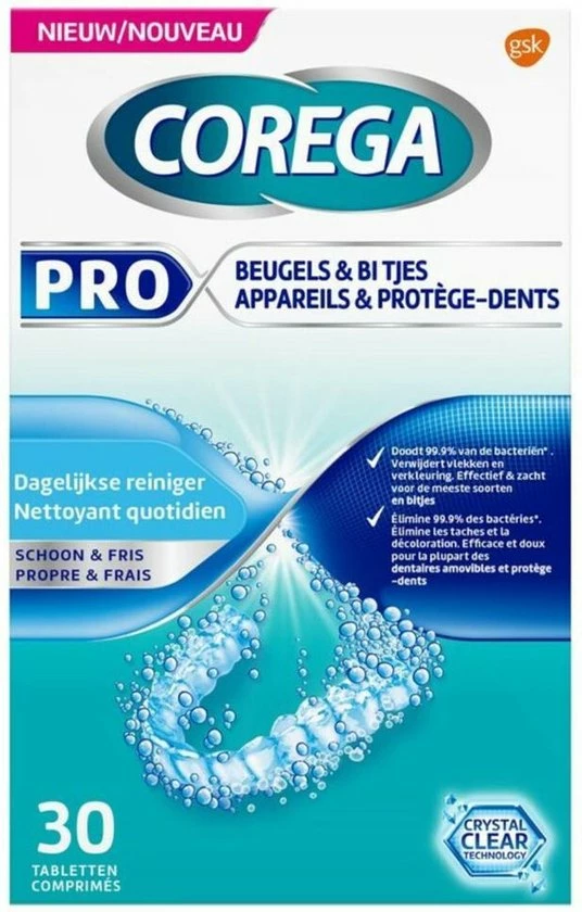 Beste Verkoop π Corega Pro Beugels & Bitjes 30 Tabletten π 3 Beste Verkoop π Corega Pro Beugels & Bitjes 30 Tabletten π