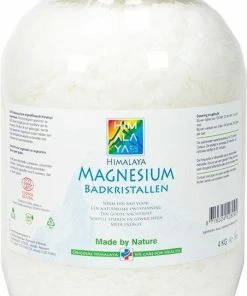 Begroting 🌟 Magnesium Badkristallen-Vlokken-Flakes Van Himalaya Magnesium| 4 Kg - Food Kwaliteit | Magnesium Voetbadzout 🧨