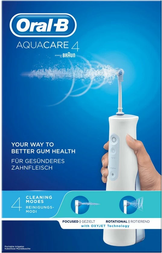 Begroting ???? Oral B Oral-B Aquacare 4 Oxyjet - Wit - Elektrische Waterflosser ???? 8 Begroting ???? Oral B Oral-B Aquacare 4 Oxyjet - Wit - Elektrische Waterflosser ???? - Afbeelding 6