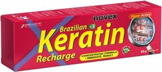 Gloednieuw π Novex Brazillian Keratin Recharge 80gr π₯° 5 Gloednieuw π Novex Brazillian Keratin Recharge 80gr π₯° - Afbeelding 3