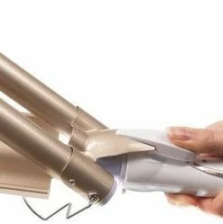 Kopen 👍 Merkloos Professional - Golvenkrultang - Keramische Drievoudige Krultang - Golvenkrultang - Wafeltang - Haarkruller Krultangen - Hair Curler - Wave Krultang - Magische Ijzeren Stijltang - Curling Iron - Haar Stijlen - 45 W - Wit / Beige ⌛ -Oral-B Shop 550x249