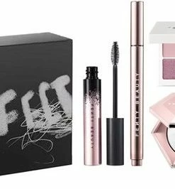 Beste Verkoop ✔️ FENTY BEAUTY Value Box - Make-upgeschenkset - Oogschaduw Palette Rose - Highlighter Diamond Veil - Liquid Eyeliner - Mascara - Gloss Bomb Heat - Adventskalender 🔥