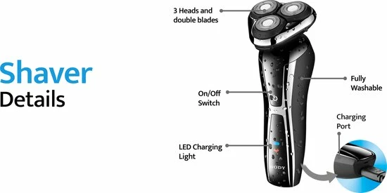 Coupon π Sody SD 1010 Mens Shaver - Oplaadbaar Scheerapparaat - – Voor Mannen – Baard Trimmen – Hoofd Kaal Scheren – Waterbestendig – Grooming – Persoonlijke Verzorging π₯ 8 Coupon π Sody SD 1010 Mens Shaver - Oplaadbaar Scheerapparaat - – Voor Mannen – Baard Trimmen – Hoofd Kaal Scheren – Waterbestendig – Grooming – Persoonlijke Verzorging π₯ - Afbeelding 6