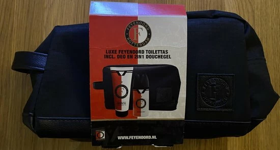 Coupon 😀 Feyenoord Gevulde Toilettas, Deo En Douchegel ✨