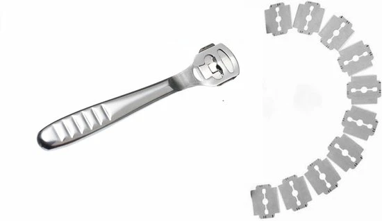 Coupon π₯° Daily Lifestyle® RVS Eeltverwijderaar - Inclusief 10 Eeltmesjes - Eeltvijl - Eeltschraper - Eeltrasp π₯ 11 Coupon π₯° Daily Lifestyle® RVS Eeltverwijderaar - Inclusief 10 Eeltmesjes - Eeltvijl - Eeltschraper - Eeltrasp π₯ - Afbeelding 9