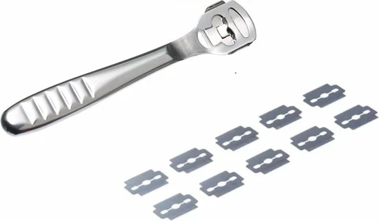 Coupon π₯° Daily Lifestyle® RVS Eeltverwijderaar - Inclusief 10 Eeltmesjes - Eeltvijl - Eeltschraper - Eeltrasp π₯ 10 Coupon π₯° Daily Lifestyle® RVS Eeltverwijderaar - Inclusief 10 Eeltmesjes - Eeltvijl - Eeltschraper - Eeltrasp π₯ - Afbeelding 8