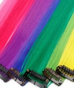 Goedkoop ⌛ FISKA - 13X Hairextension Mix Kleur - Clip In Haar - Haar Extrension - Nephaar - Kunsthaar - Carnaval - Verkleden 🛒 -Oral-B Shop 550x325 3