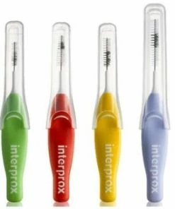 Korting 😀 Interprox Premium Ragers Mini Conical Rood 2-4 Mm - 6st 🔥 -Oral-B Shop 550x326 2